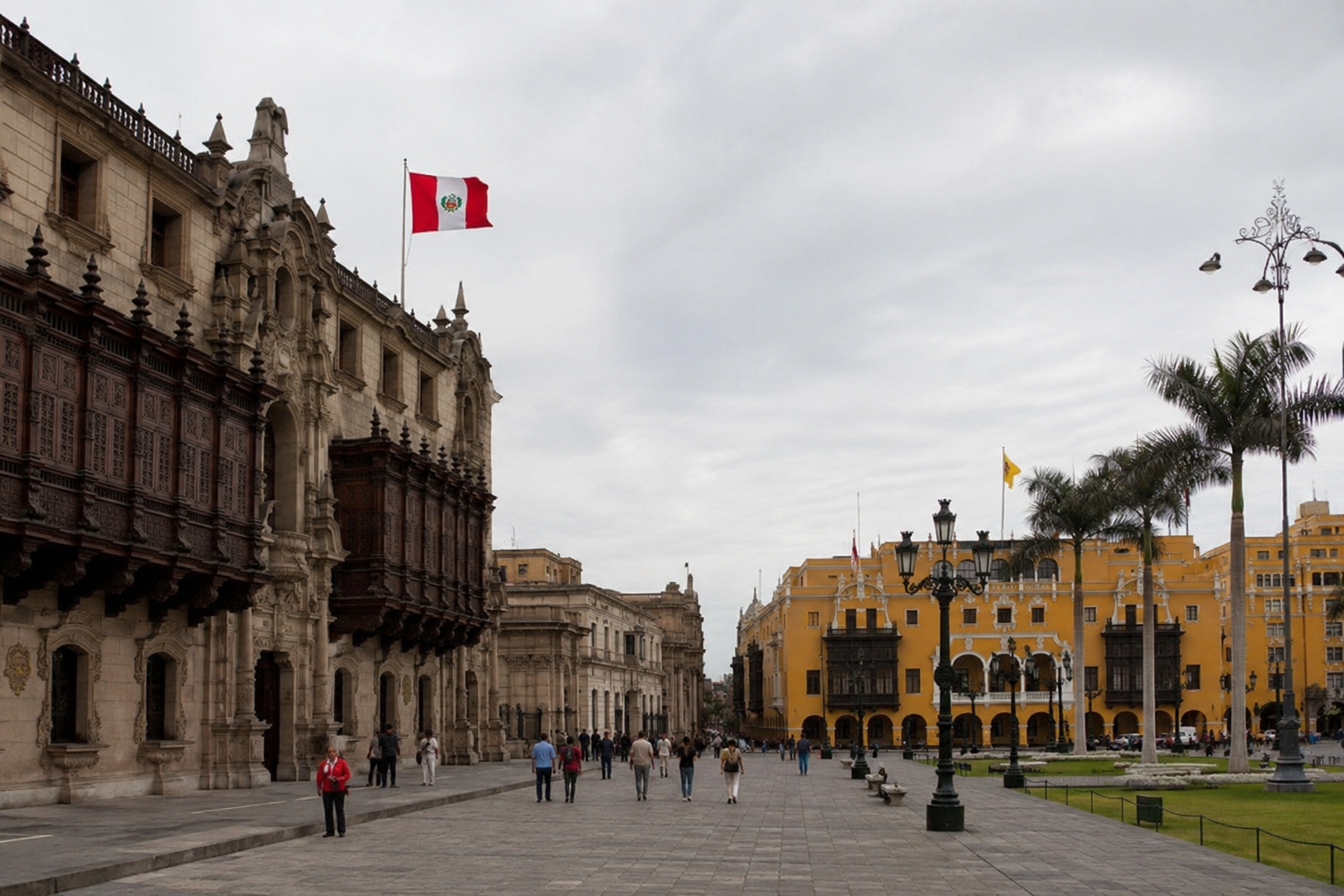 Llegada a Lima