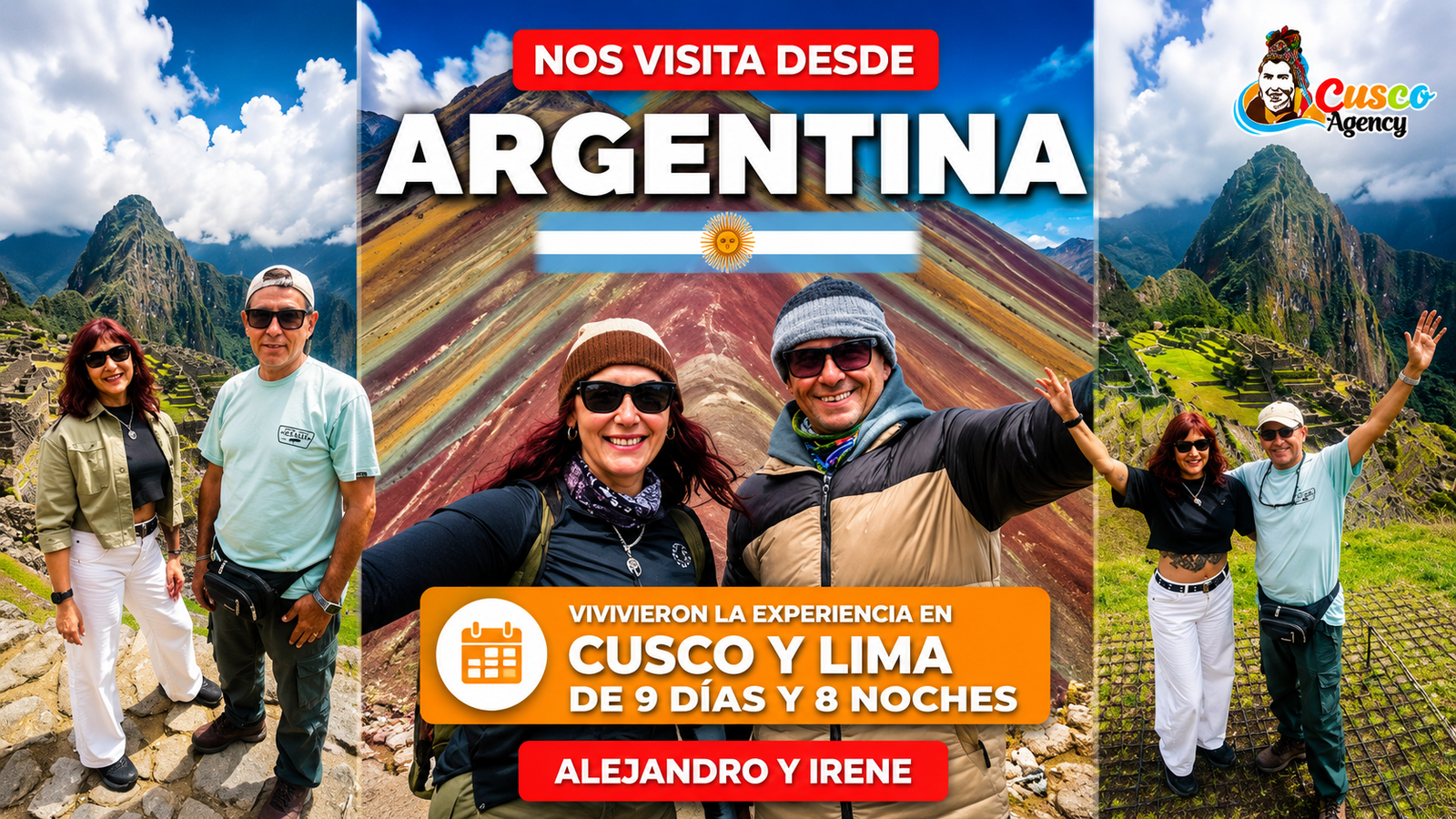 Alejandro e Irene de Argentina - Cusco Agency