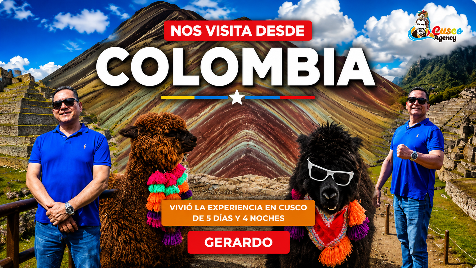 Gerardo de Colombia - experiencia con Cusco Agency